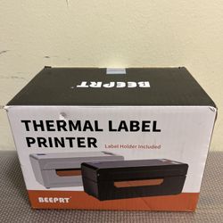 BEEPRT BY-426BT Bluetooth Thermal Label Printer For 4x6 Shipping Labels - White (BRAND NEW)