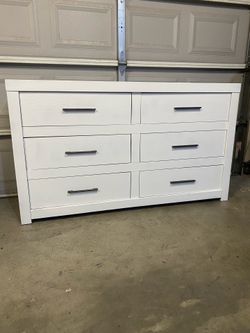 White dresser