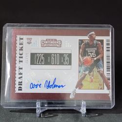 Contenders Draft Aric Holman, Amir Coffey Rookie Auto /99
