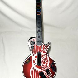 Guitar Hero Les Paul PS3 Guitar Wireless Aerosmith Edition Clean No Dongle 