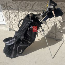 Golf Bag And Clubs