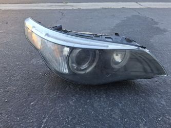 BMW E60 headlight