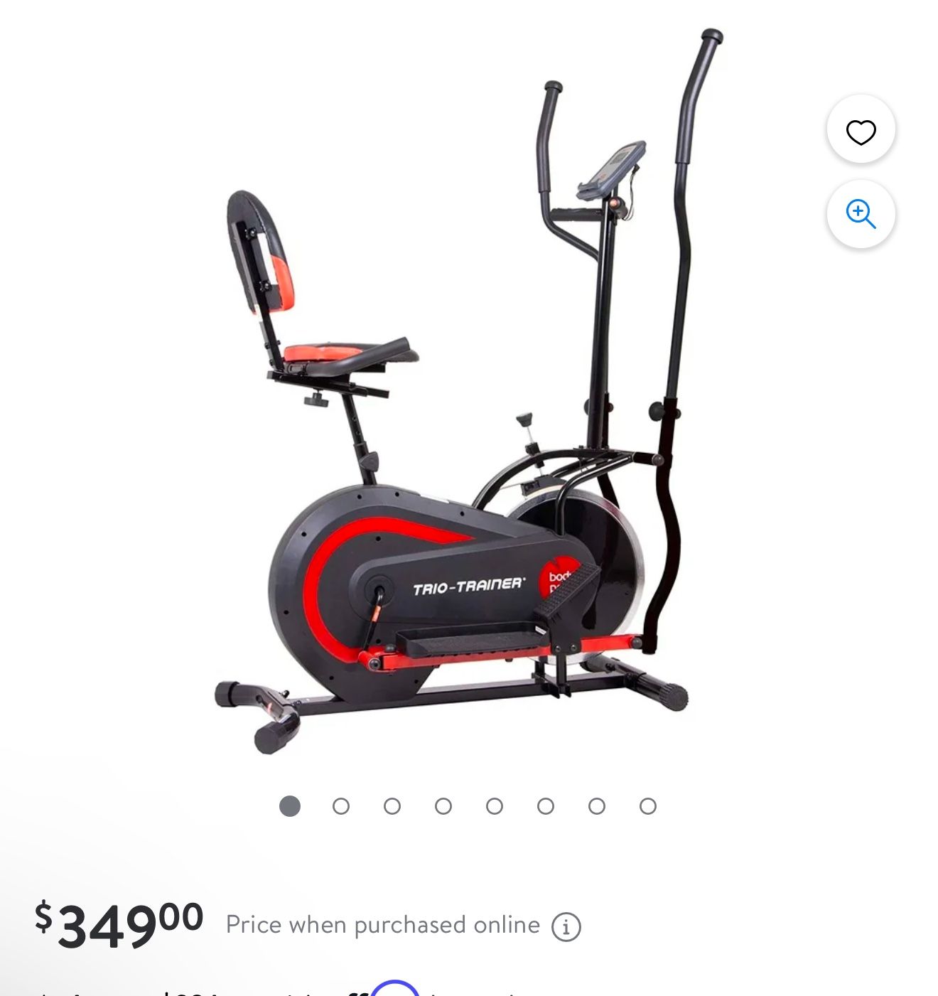 3 In One Elliptical And Exercise Bike