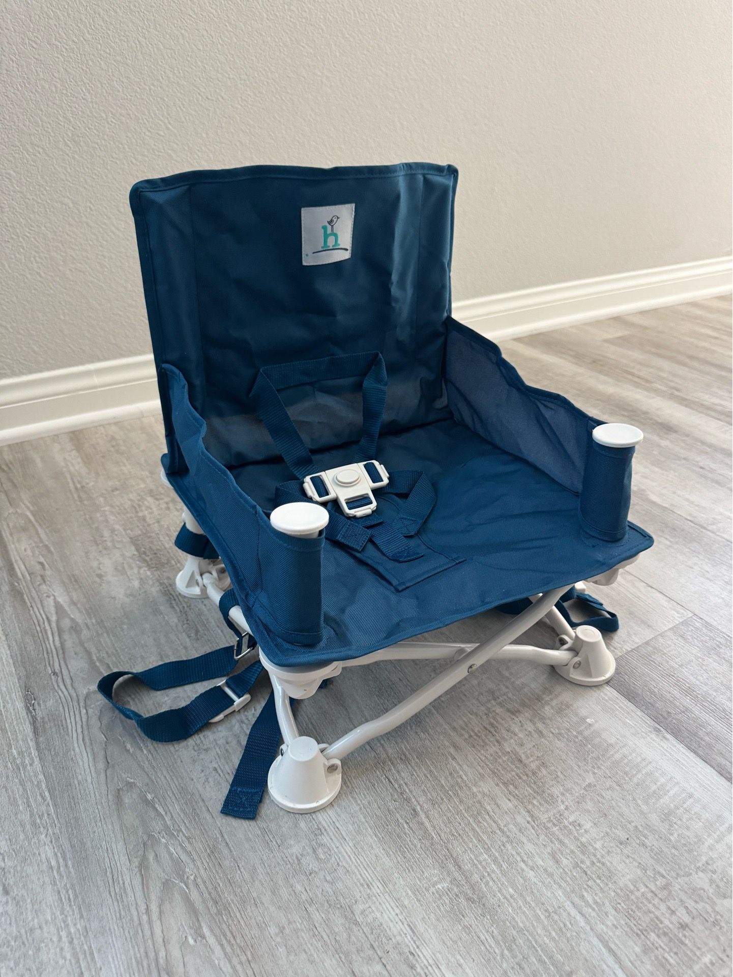 Hiccapop OmniBoost Portable Booster Seat Blue with EXTRA parts