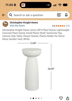 Christopher Knight Home Jorine 28" Plant Stands