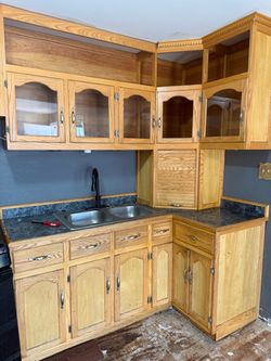 Kitchen cabinets