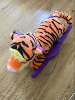 Disney Winnie the Pooh Plush Tigger Kiddieland Toy Rocking Horse