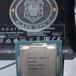 Intel Core I3-8100 cpu