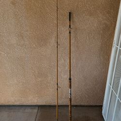 Vintage antique fishing pole 10ft 10in