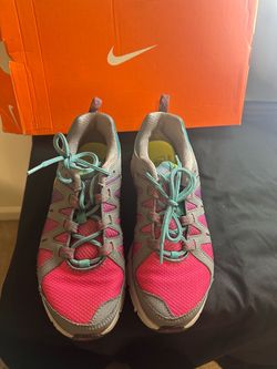 Nike Women's Athletic Sneakers – Size 8 – Pink/Gray/Purple