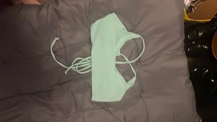 Mint Green Tie-Side Bikini Top Women’s