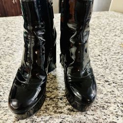 MARC JACOBS Leather Boots Size 37/ 6.5