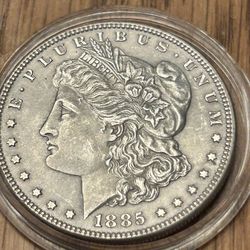 1885 Morgan Silver Dollar