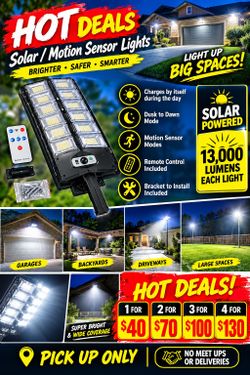 Solar outdoor lights
