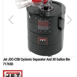 Jet JDC-CSB Cyclonic Separator And 30 Gallon Bin 717650