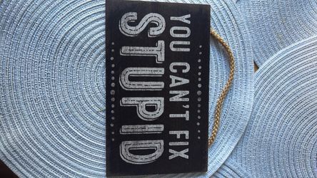 Rude humor wall decor