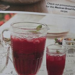 Princess house  Jarra Y Vasos