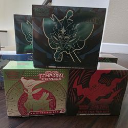 Pokemon Cards Elite Trainer Box Twilight Masquerade Astral Radiance Temporal Forces 