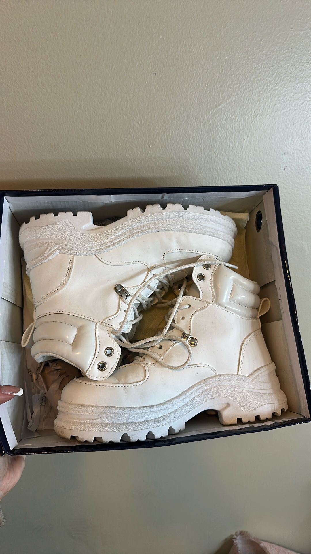 White Boots Snow Boots
