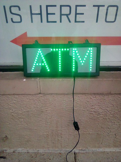 ATM Sign(Hanging)