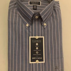 New Club Room Macy’s Dress Shirt 15.5 34/55