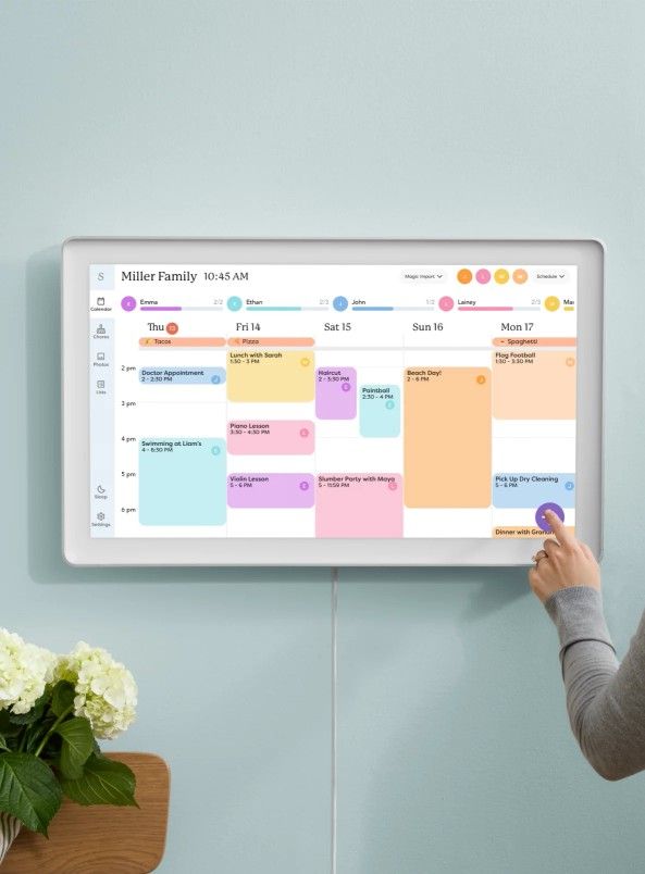 Skylight Calendar Max 27"
