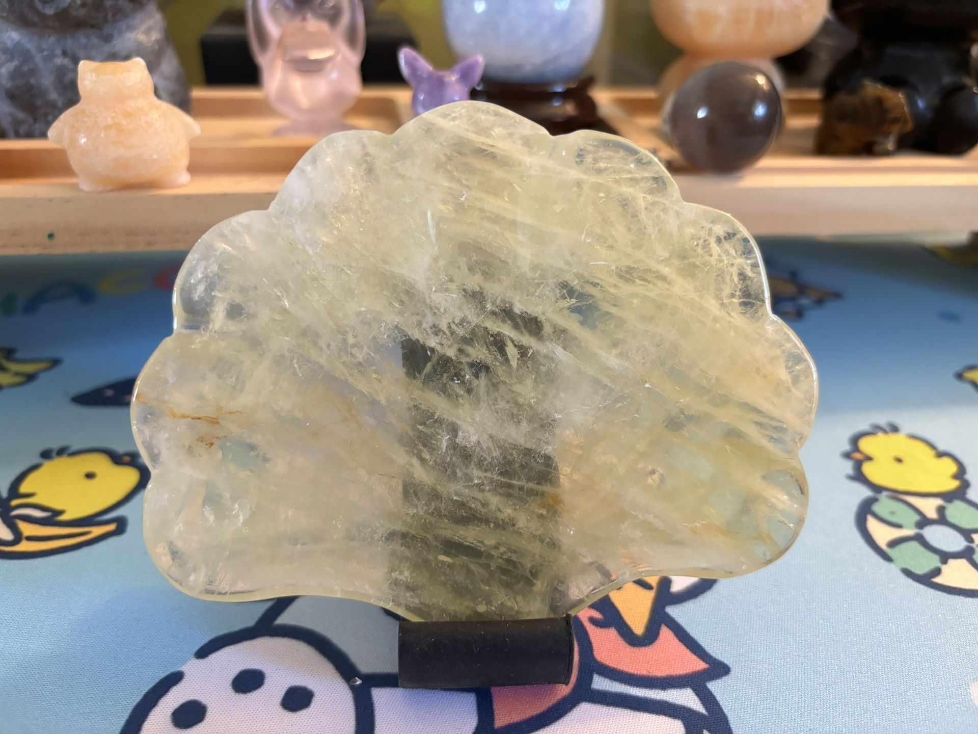 Citrine Seashell Bowl