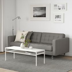 FREE DELIVERY ✨ Morabo Gray Leather Couch