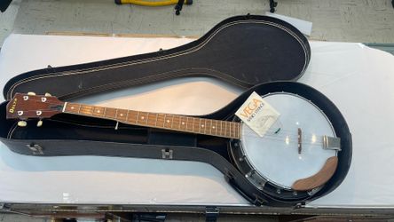 Delta 4-String Banjo w/ Hard Case Vintage Style String Instrument