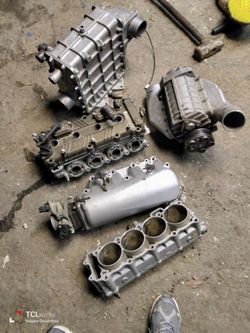 Kawasaki parts old truck compressor intake cooler ultra intake okay that is a ultra compressor like a supercharged intake throttle body
