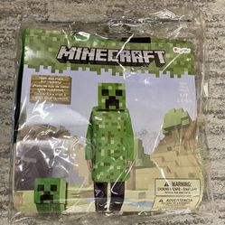 Minecraft Costume 4-6 yrs.