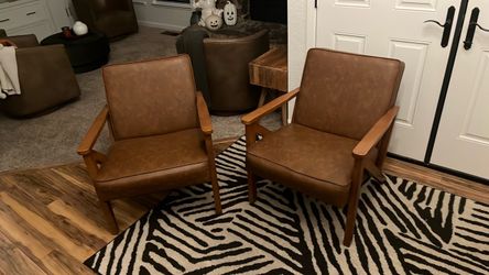 Pair of Mid-Century Modern Accent Chairs