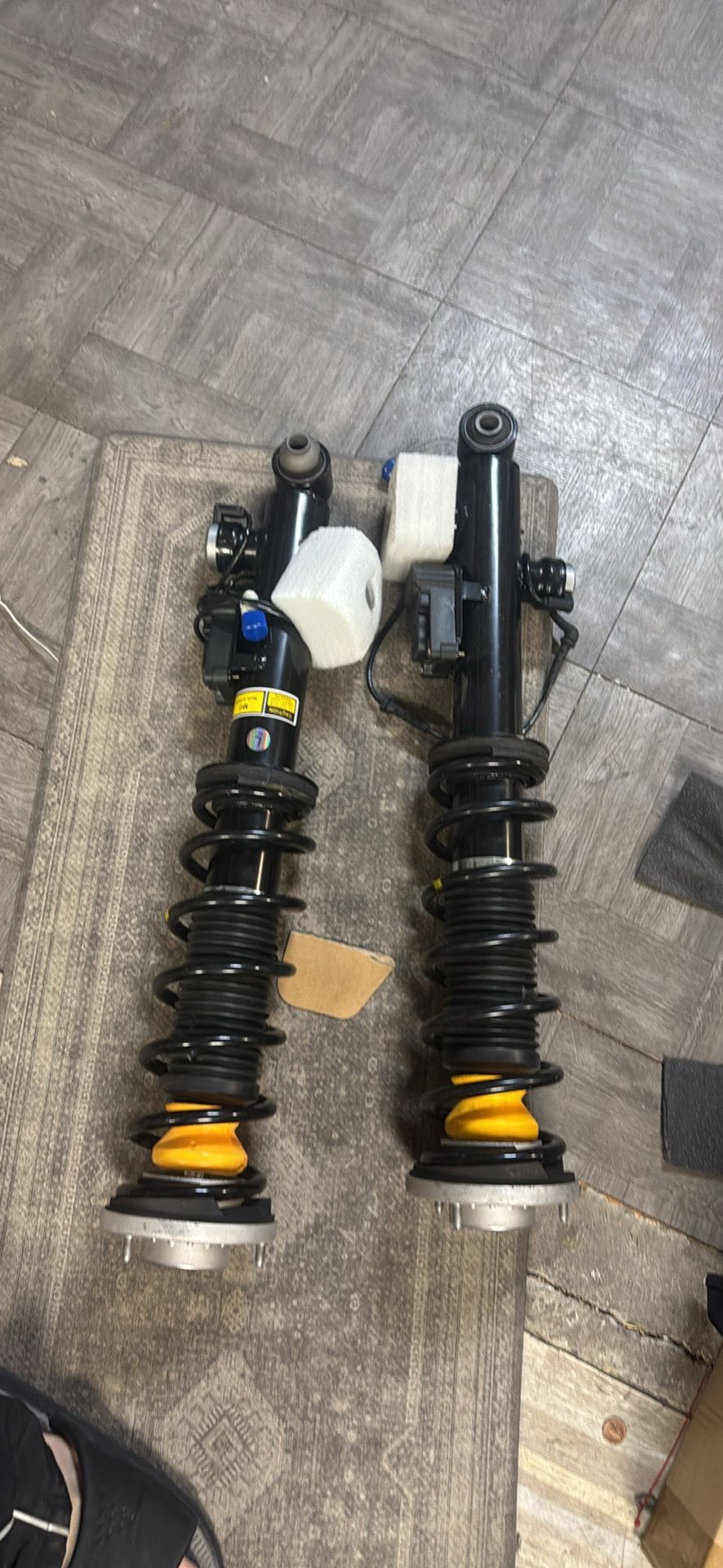 2x Rear Shock Struts Assembly w/VDC For BMW F10 520i 525i 530i 535i 550i xDrive