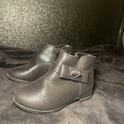 Baby Girl Black Boots