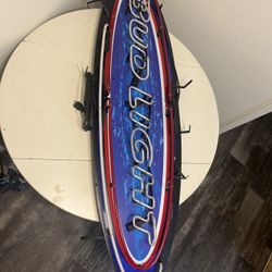 LED Bud Light Vintage Sign