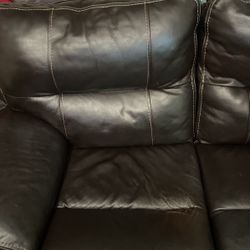 2 Seater Couch Leather 