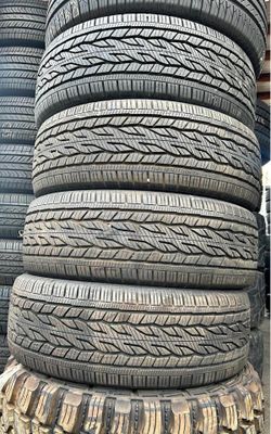 255/55/20 Set de Continental con 80% de vida las 4