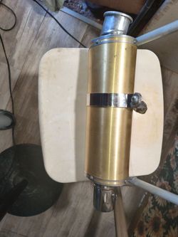 Exhaust silencer muffler