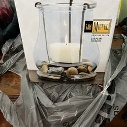 San Miguel Hurricane Candle Holder