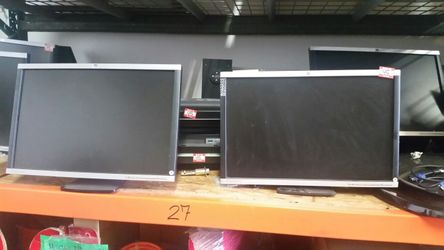 HP Monitors with full motion stands