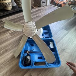 Electric  portable fan (used in canopy)