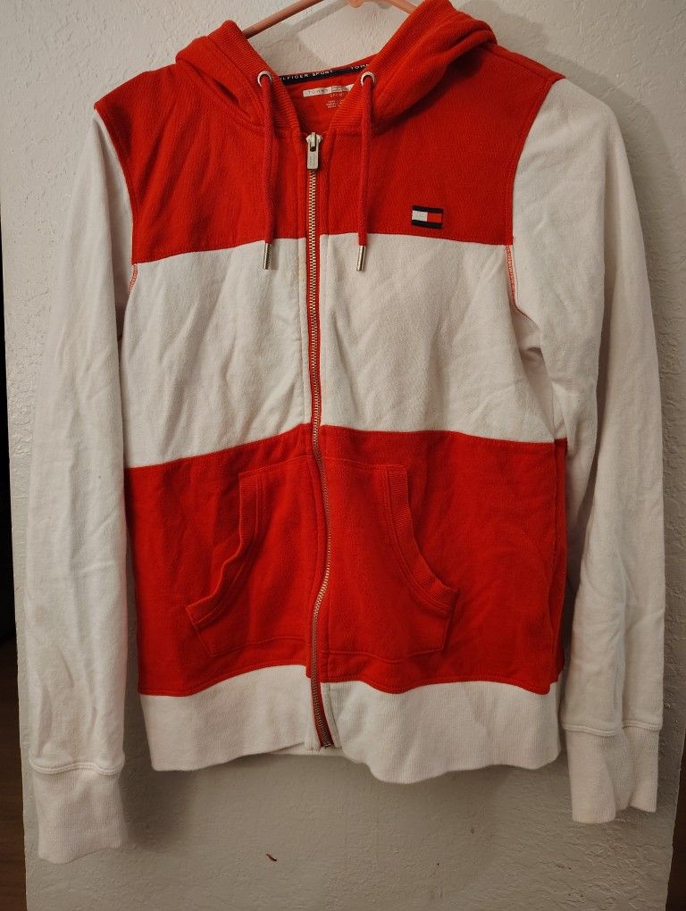Y2K Vintage Tommy Hilfiger Zip Up Size Medium