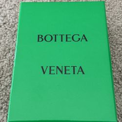 Brand New Bottega Veneta Portafoglia Woven Leather Bifold Wallet