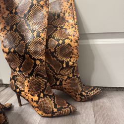 Steve Madden Boots And Aldo Purse