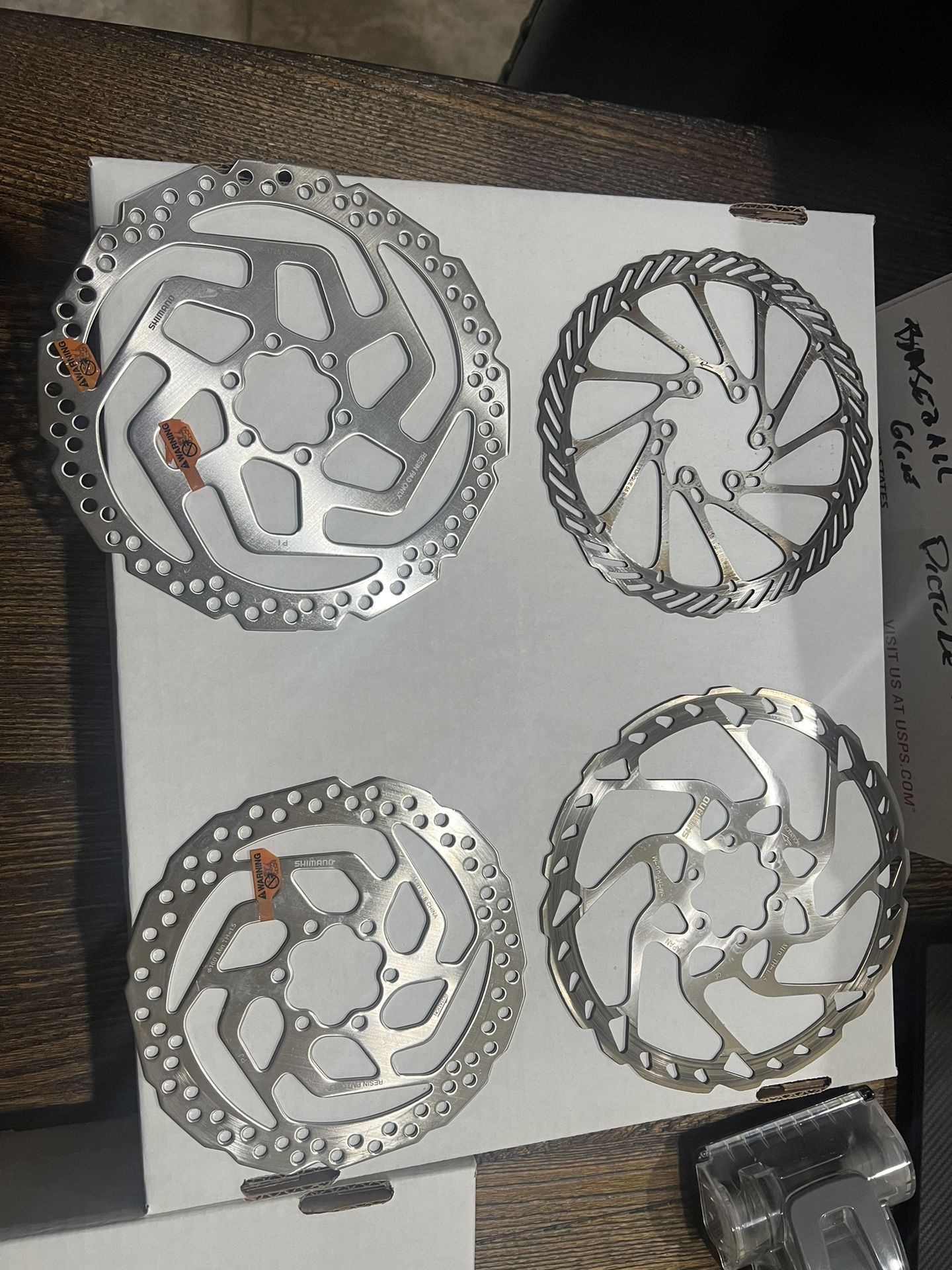 Shimano Brake Rotors Front And Rear