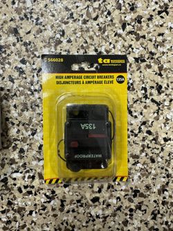 135 Amp Circuit Breaker (waterproof) -NEW