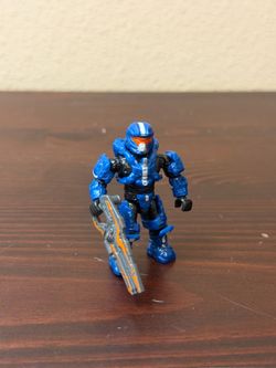 Halo Mega Bloks Heroes Series 1 DKW62 Spartan Throne Figure Weapon