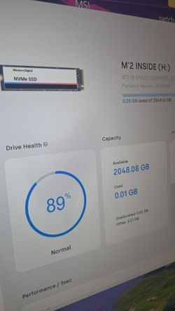 2tb SSD m. 2
