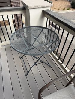Table and chairs