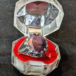 Natural Untreated Persian Ruby Gemstone Ring 12 925 Sterling Silver Handmade